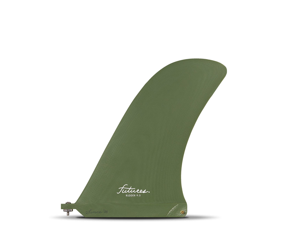 Rudder 9” - Single Fin - Futures Fins US