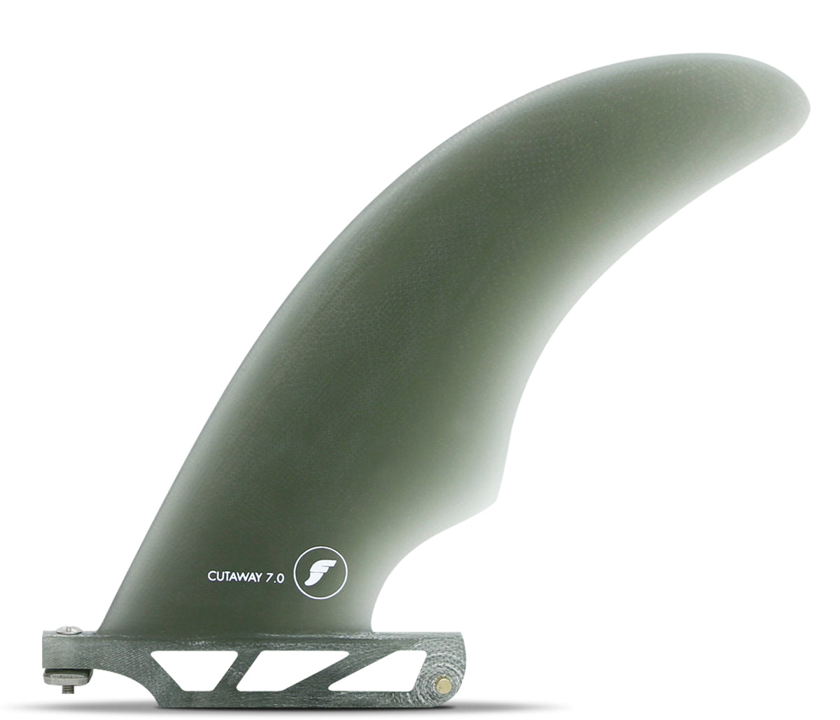 Cutaway Fiberglass 7” Single Fin Futures Fins US