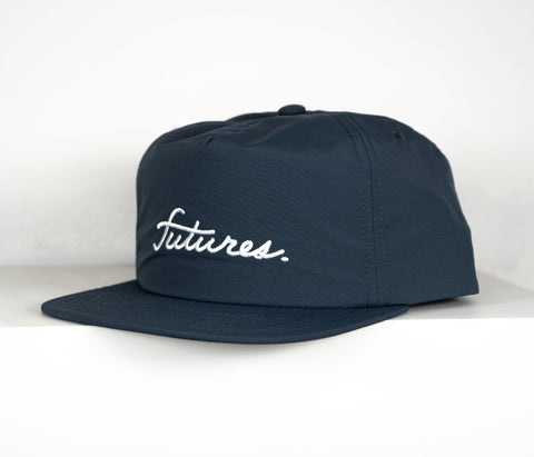 Futures Embroidered Snapback Hat - Blue