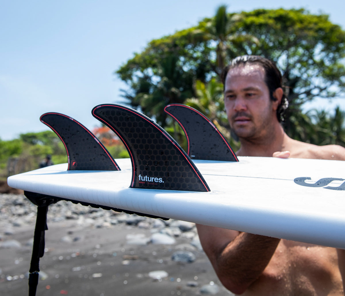 Jordy Signature (L) - Rake Surf Fins - Futures Fins US