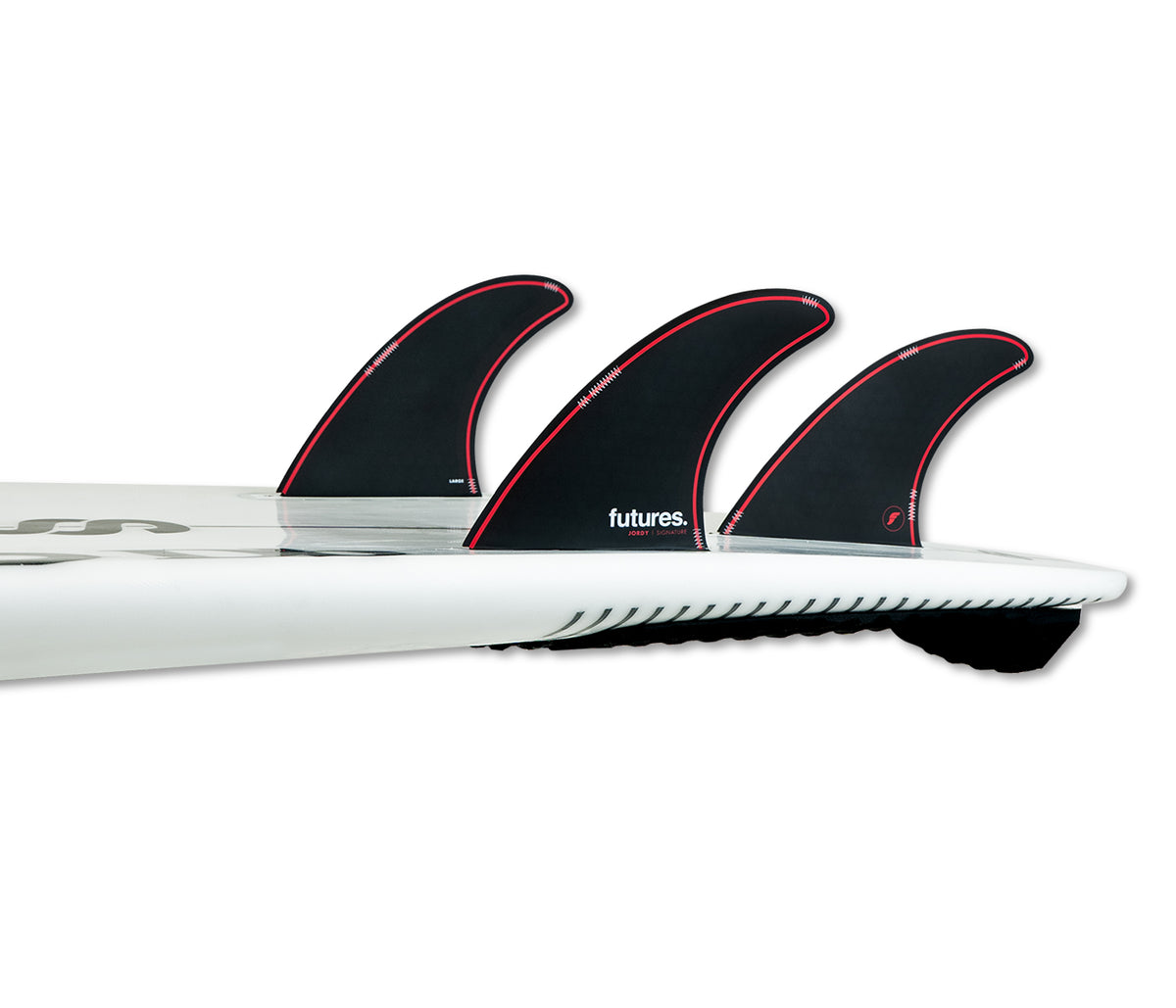 Jordy Signature (L) - Rake Surf Fins - Futures Fins US