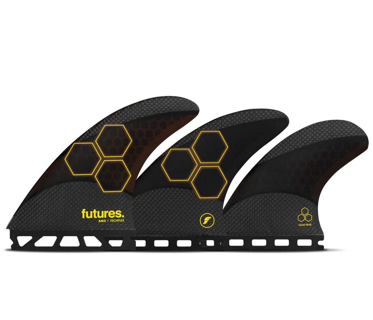 AM2 Techflex 5-Fin - Rake Surf Fins - Futures Fins US