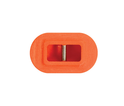Neon Orange Leash Plug