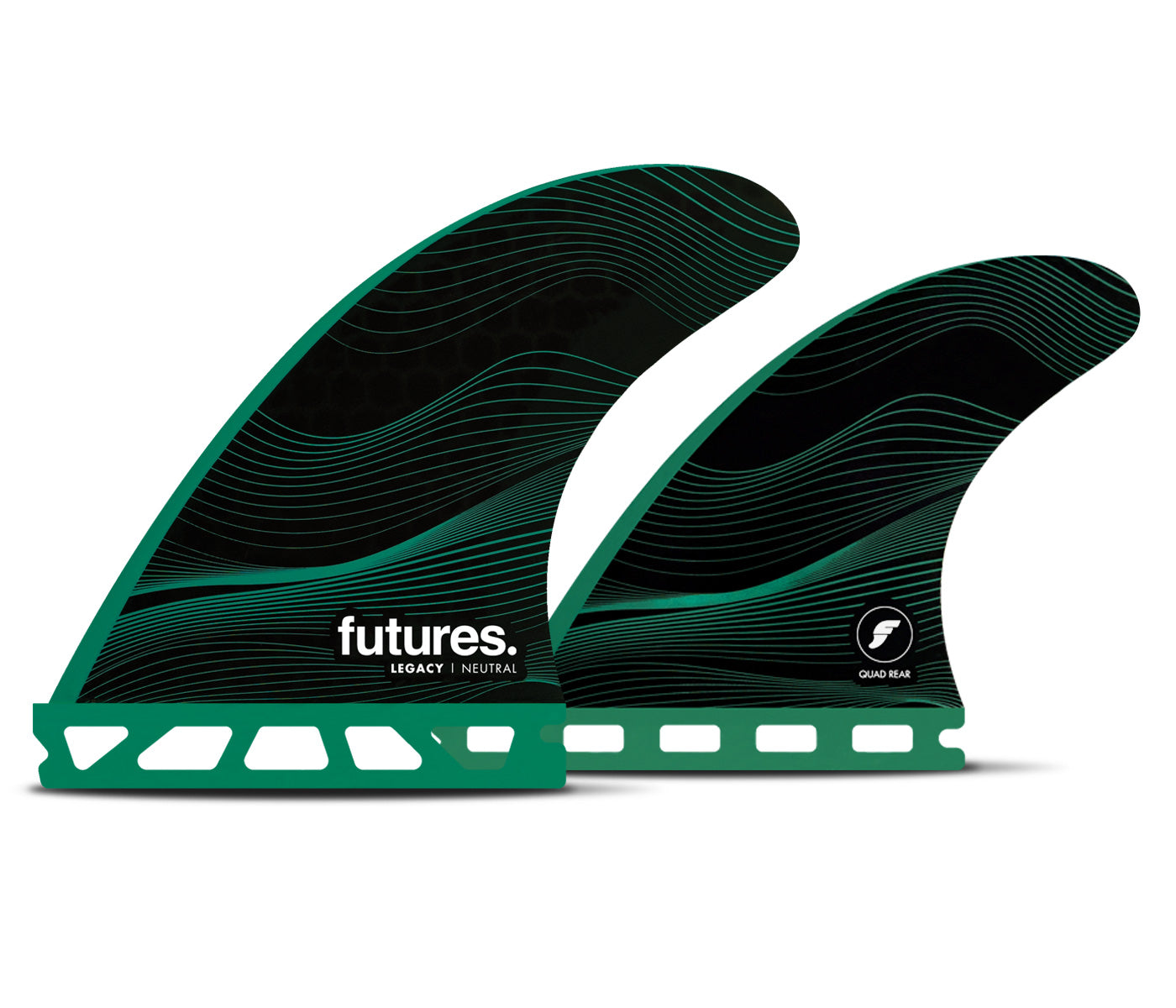 Legacy F6 Quad - Neutral Surf Fin - Futures Fins US